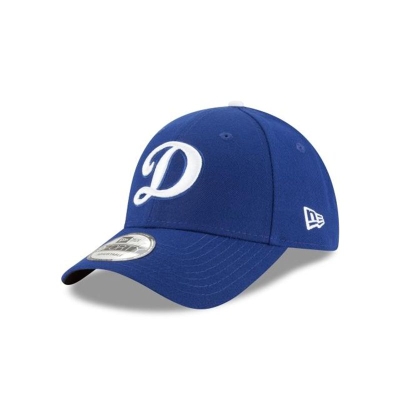 Blue Los Angeles Dodgers Hat - New Era MLB The League 9FORTY Adjustable Caps USA5371496